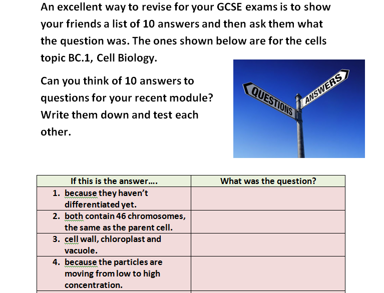 CELLS...If this is the answer