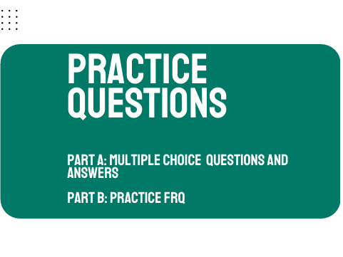 AP Biology Unit 1: Chemistry of Life Exam Practice