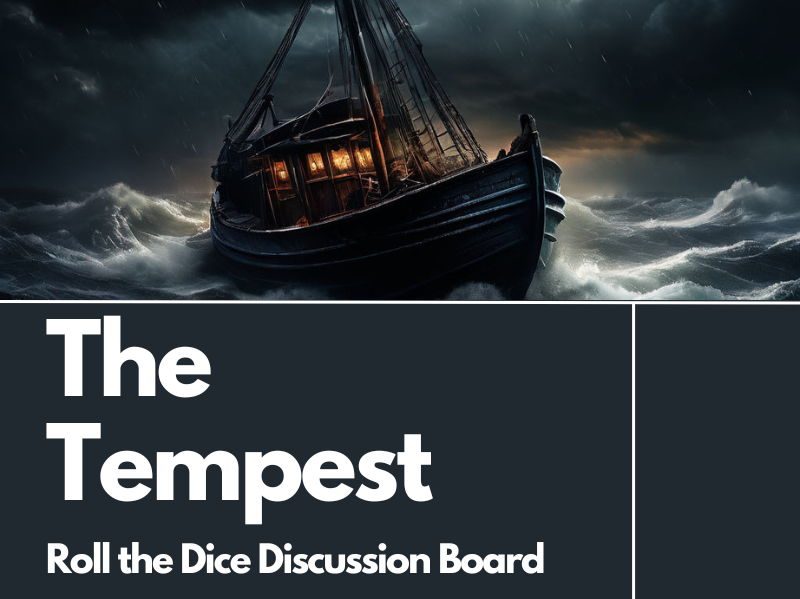 The Tempest Roll the Dice Discussion Board