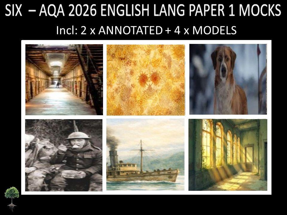 SIX - AQA PAPER 1 | 2026 FULL MOCKS | ANNOTATED | MODELS