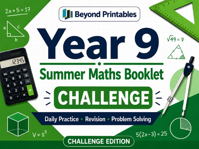 Yr 9 Summer Maths HW - Challenge Edition (BOOKLET)