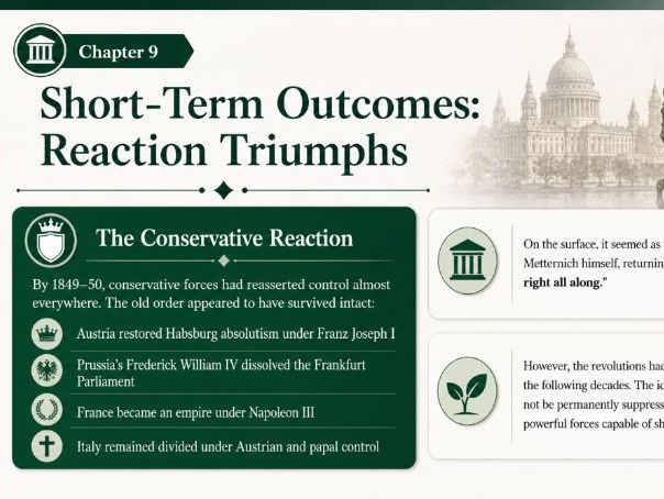 iGCSE History - Revolutions of 1884