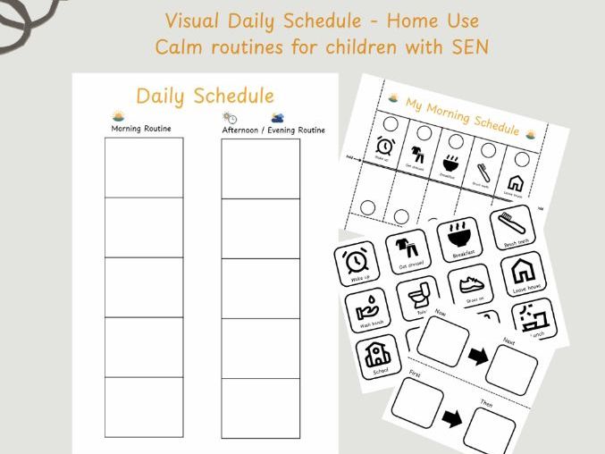 Daily Schedule (Home Use)
