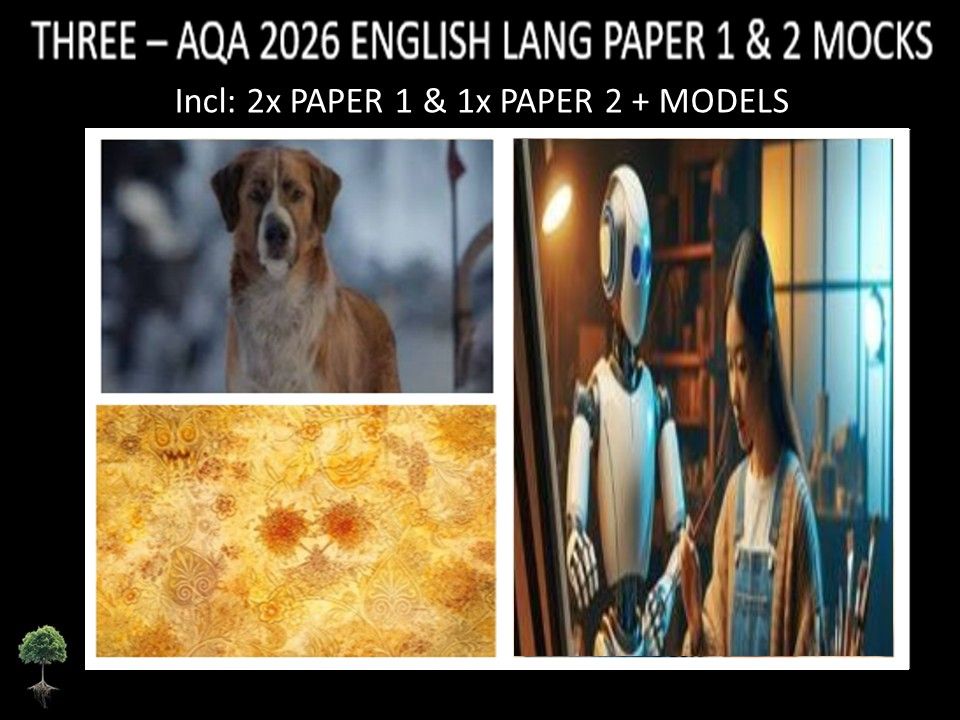 THREE - AQA PAPER 1 & 2 | 2026 FULL MOCKS | MODELS