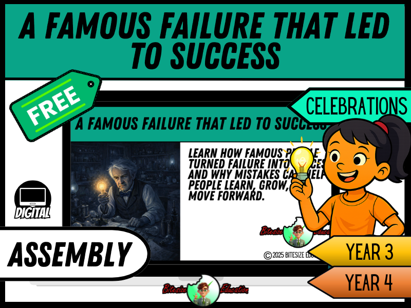 A Famous Failure That Led to Success | Assembly Presentation | Year 3/4