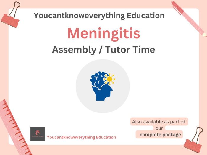 Meningitis Tutor Time / Assembly