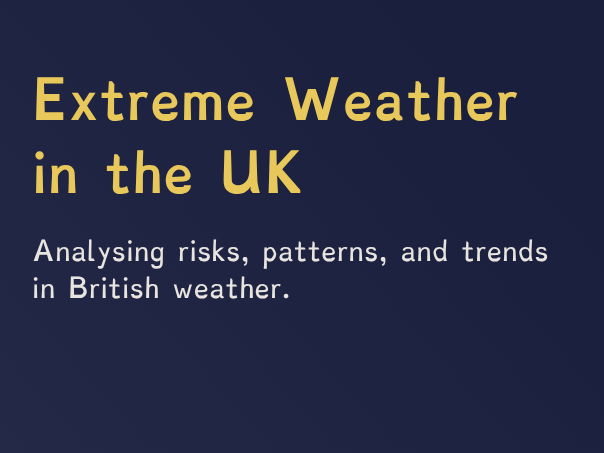 Natural Hazards - Planning and Prediction