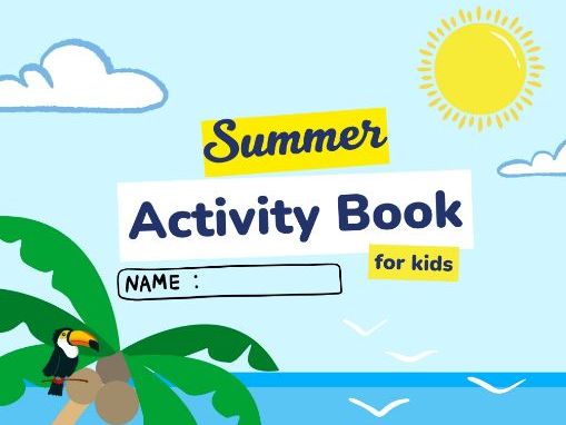 Activity Book for Kids – Printable Coloring