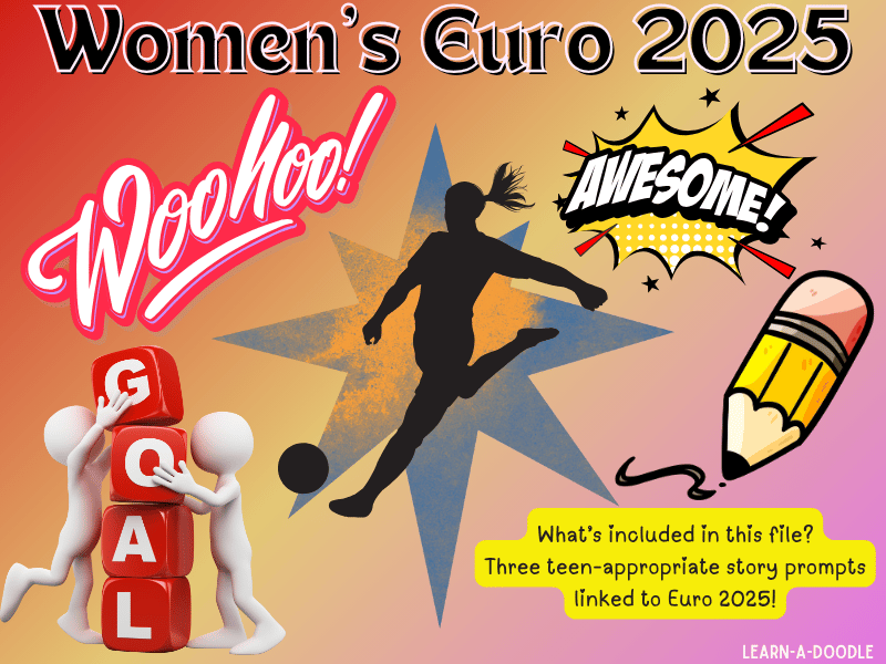 Write the Game: Story Prompts Inspired by UEFA Women’s Euro 2025 for Teens!
