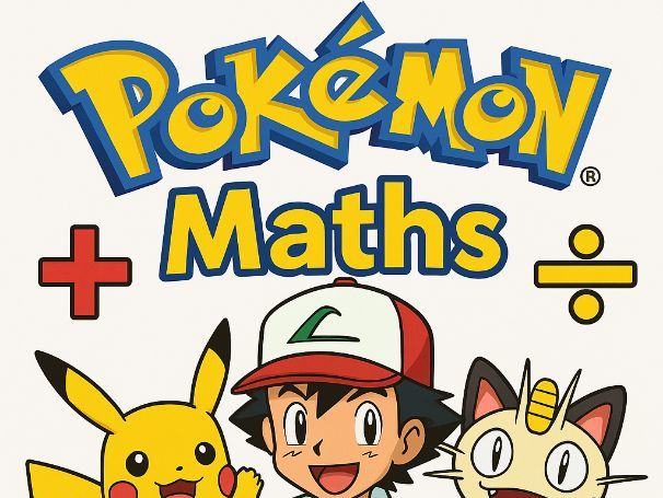 Pokémon Maths Word Problems – KS2 (Year 4–6)