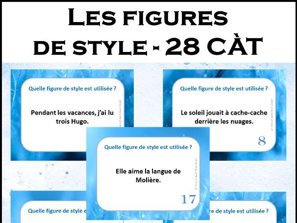 Les figures de style - 28 CÀT