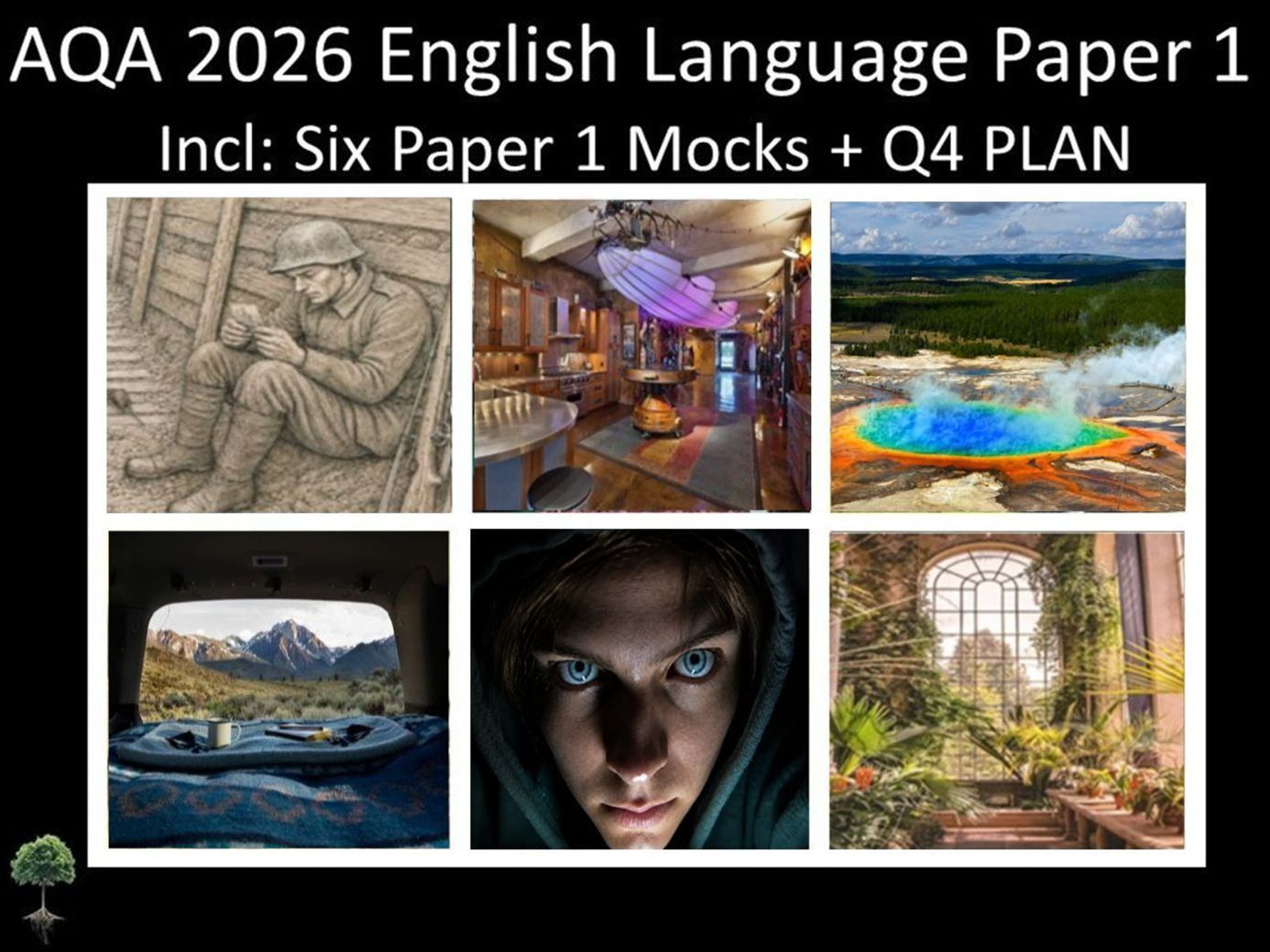 Six AQA 2026 GCSE English Language Paper 1 Mocks | Q4 Plan