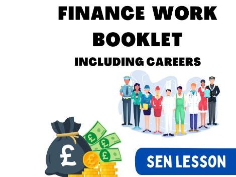 Finance booket (covering careers info). create.with.catherine