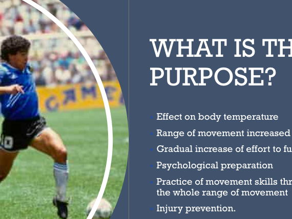 GCSE PE: Warm-Up & Cool-Down Lesson