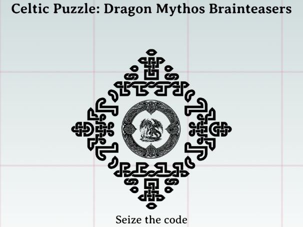 Celtic Puzzle: Dragon - Mythos Brainteasers