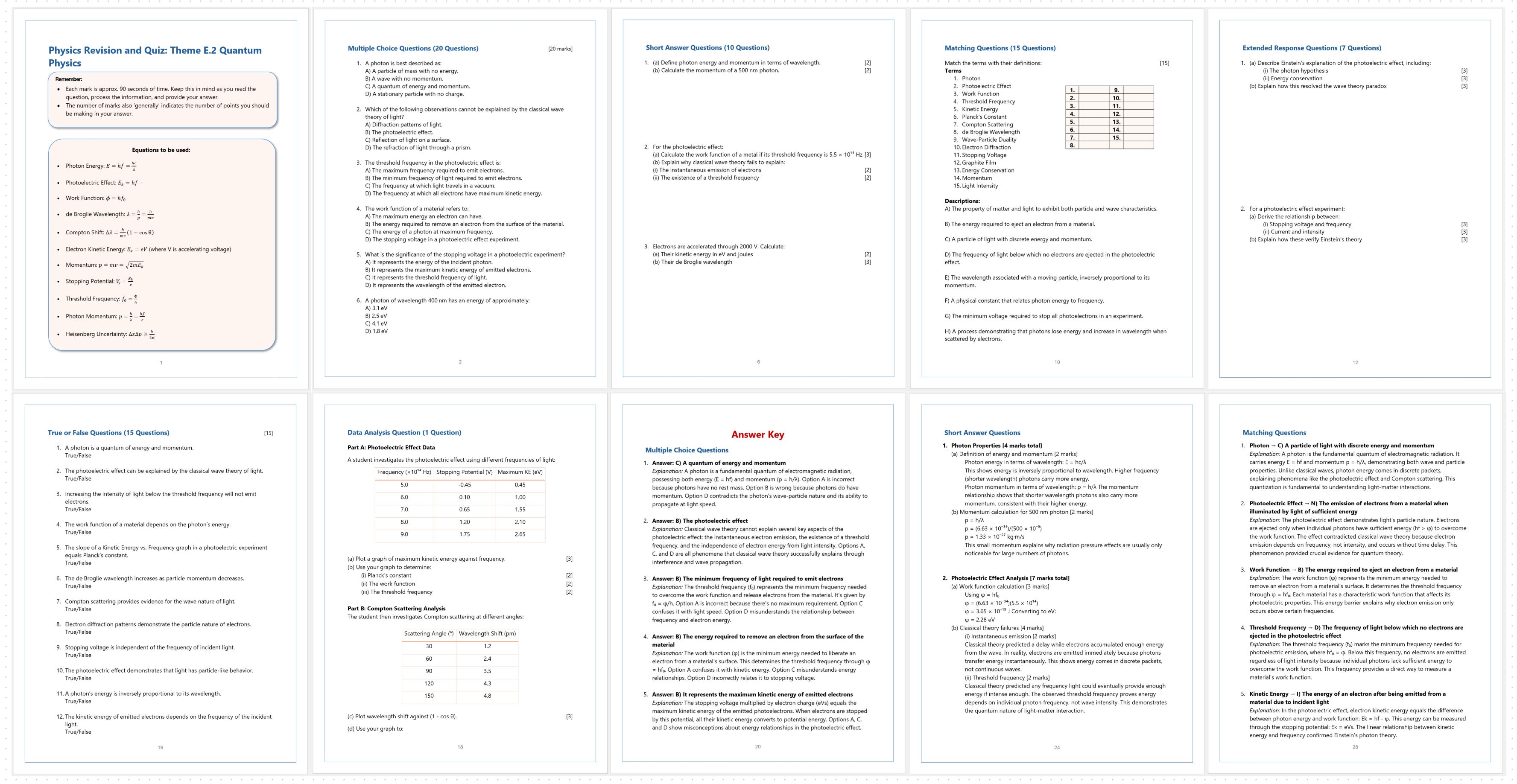 IB DP Physics: E.3 Radioactive Decay – Quiz & Revision Worksheets (2026 ...