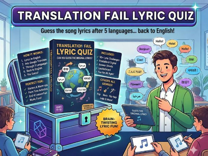 Translation Fail Lyric Quiz – Can You Recognise the Song?