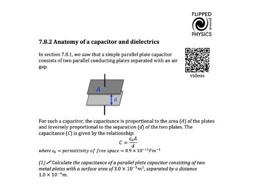 Anatomy of a capacitor and dielectrics