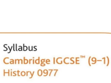 2025 Cambridge IGCSE History Paper 2 Source Skills - Original, Reworded Questions, Mark Scheme