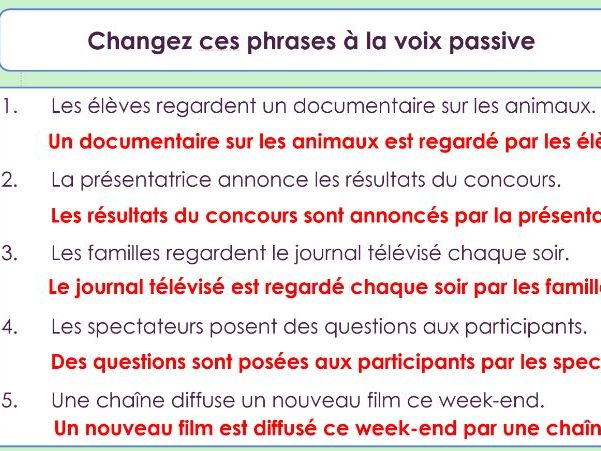 French ab initio - Panorama 2 - La television