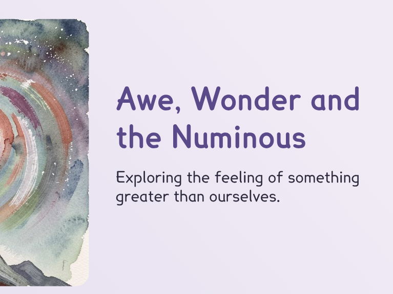 RE - Does Awe and Wonder Prove God?