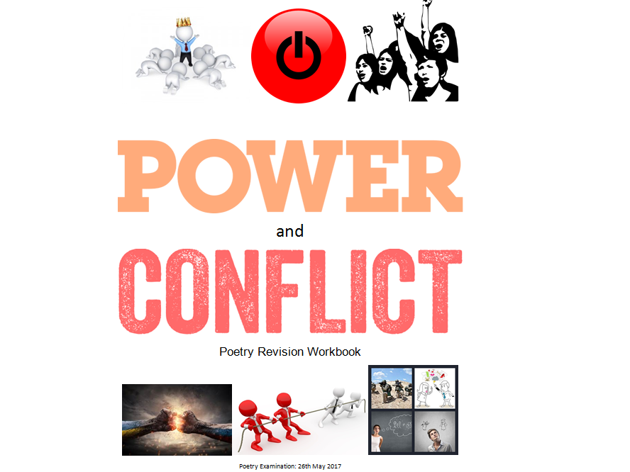 Aqa Power And Conflict Poetry Workbook Teaching Resources