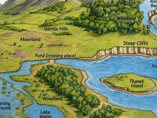 KS2 Vikings - Settling in England Decision Making Worksheet