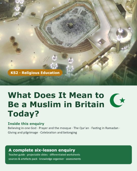 What Does It Mean to Be a Muslim in Britain Today | KS2 RE Unit