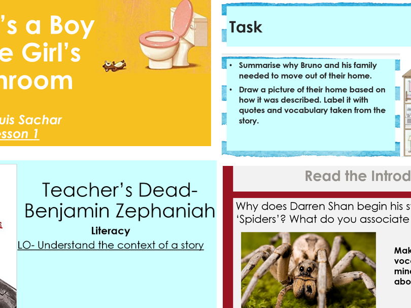 SEN English/Literacy schemes (Key Stage 3/4)- Bundle 3