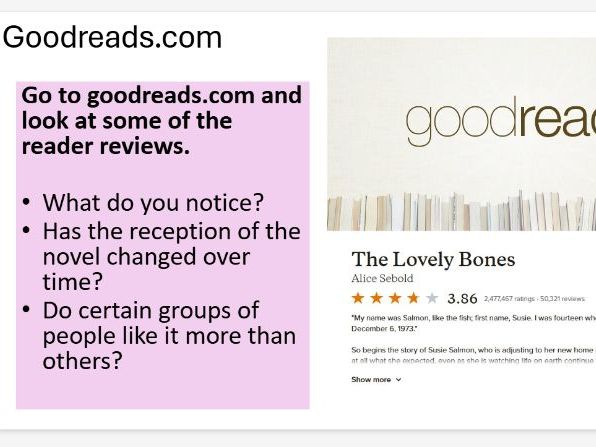 THE LOVELY BONES - CONTEXT