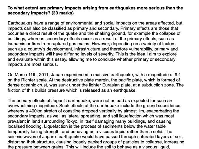 Earthquake essay pdf image