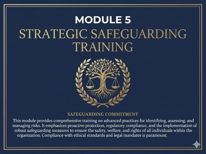 Safeguarding and Child Protection Series - Module 5