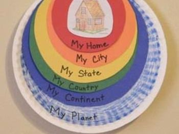 "Me on the Map" Activity Worksheets