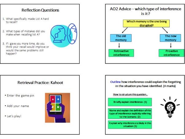Complete Interference Forgetting Lesson