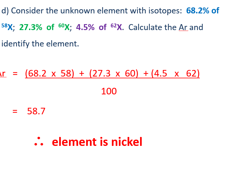 3.1.1. Atomic Structure AQA  A Level Chemistry