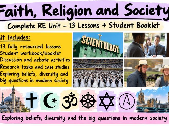 6th Form RE Unit  Faith, Religion and Society