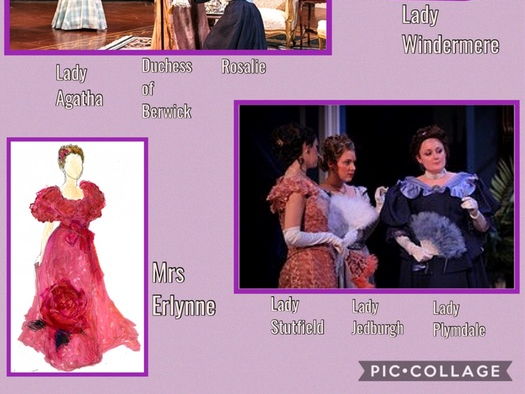 Lady Windermere's Fan- Characters and Costumes