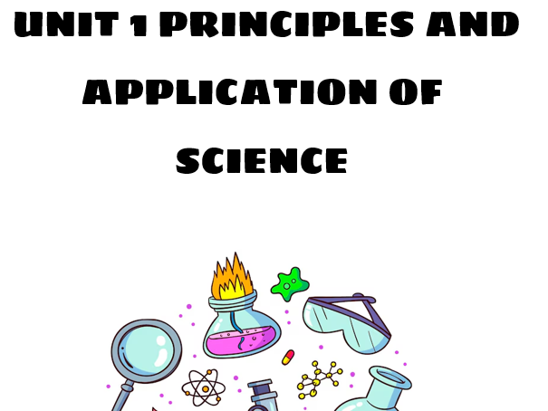 U1 Science Revision Booklet