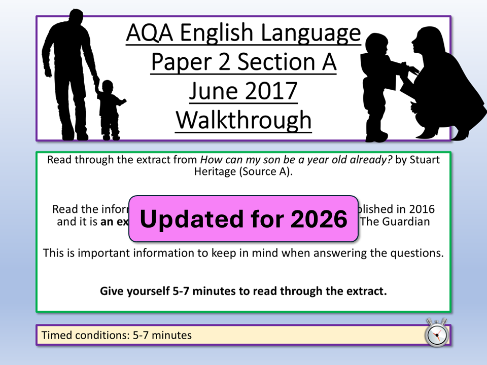 AQA English Language Paper 2 June 2017