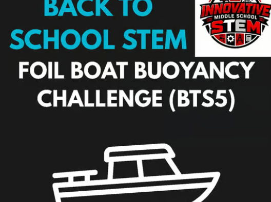 Foil Boat Buoyancy STEM Challenge BTS5