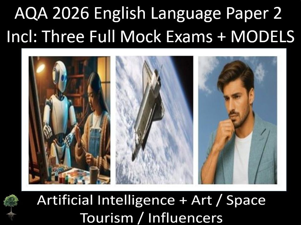 Three AQA 2026 English Language Paper 2 Mocks | MODELS