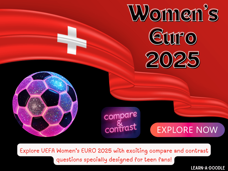UEFA Women’s EURO 2025: Compare & Contrast Questions for Teen Fans!