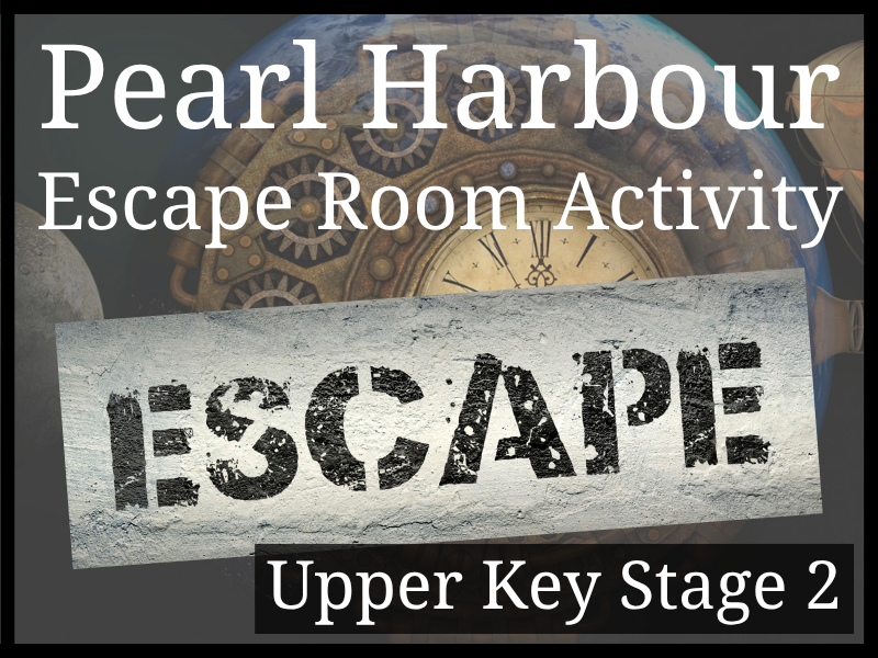 Attack on Pearl Harbour Escape Room Activity