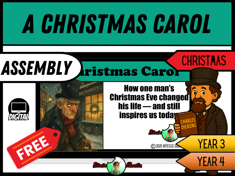 A Christmas Carol | Assembly Presentation | Year 3/4