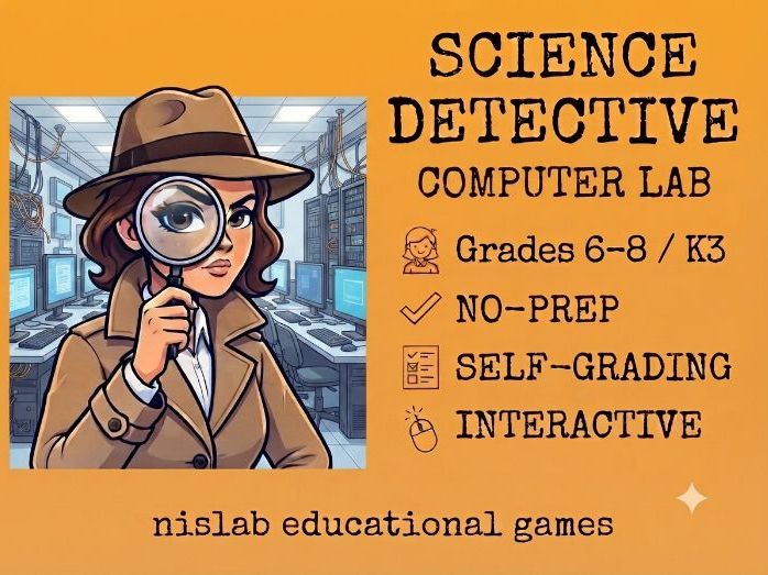 Science Detective : Computer Lab Digital Game