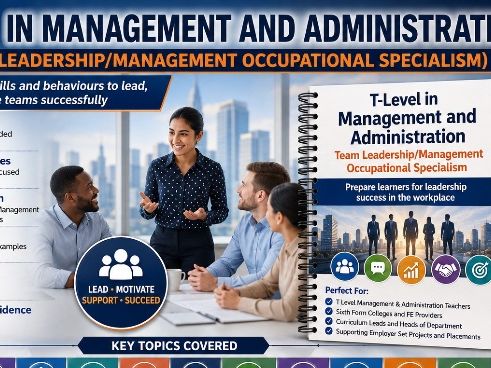 T-Level Management and Administration (L&M Occupational Specialism) Delivery Plan 2026/2027