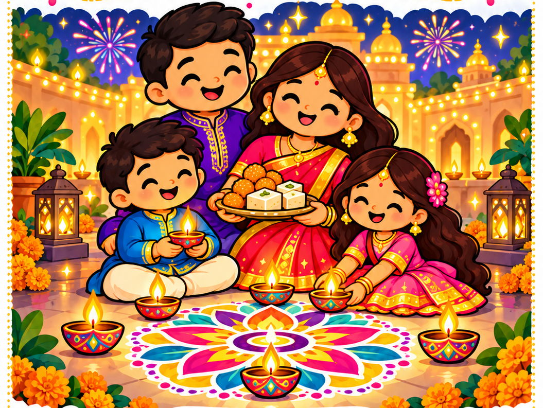 Diwali Activity, Story & Display Bundle | KS1 Maths, English, RE & Classroom Resources