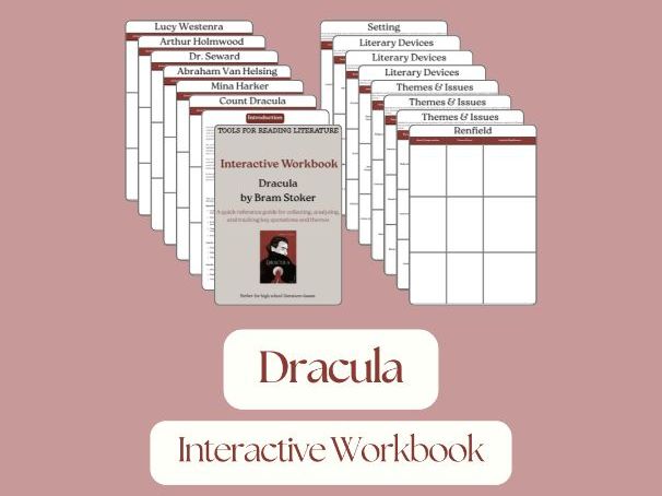 Dracula by Bram Stoker – Interactive Workbook: Key Quotes, Themes & Literary Devices