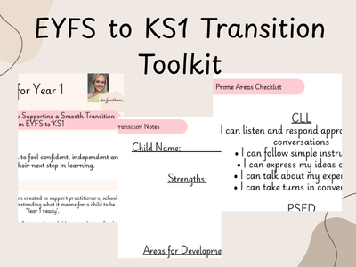 EYFS to KS1 Transition Toolkit