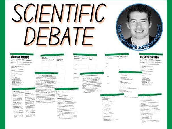 Selective Breeding Scientific Debate Set | Biology Science